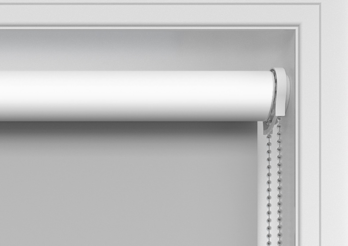 Rimini (FR Blackout), Urban Grey - Twist&Fit Roller Blind - Image 11